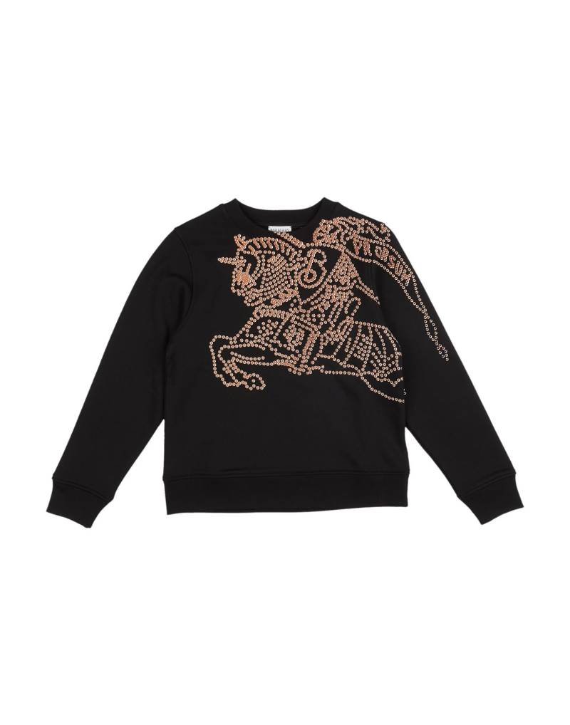 BURBERRY Sweatshirt Kinder Schwarz von BURBERRY
