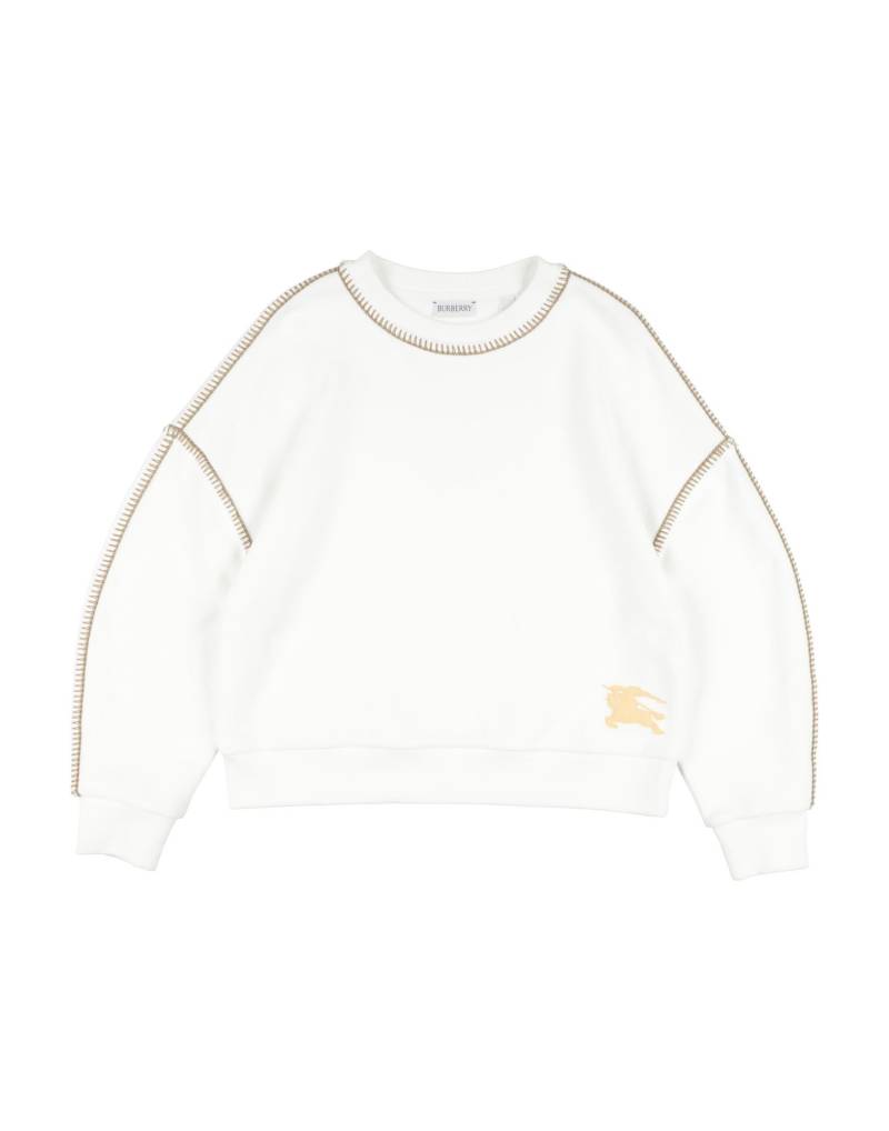 BURBERRY Sweatshirt Kinder Weiß von BURBERRY