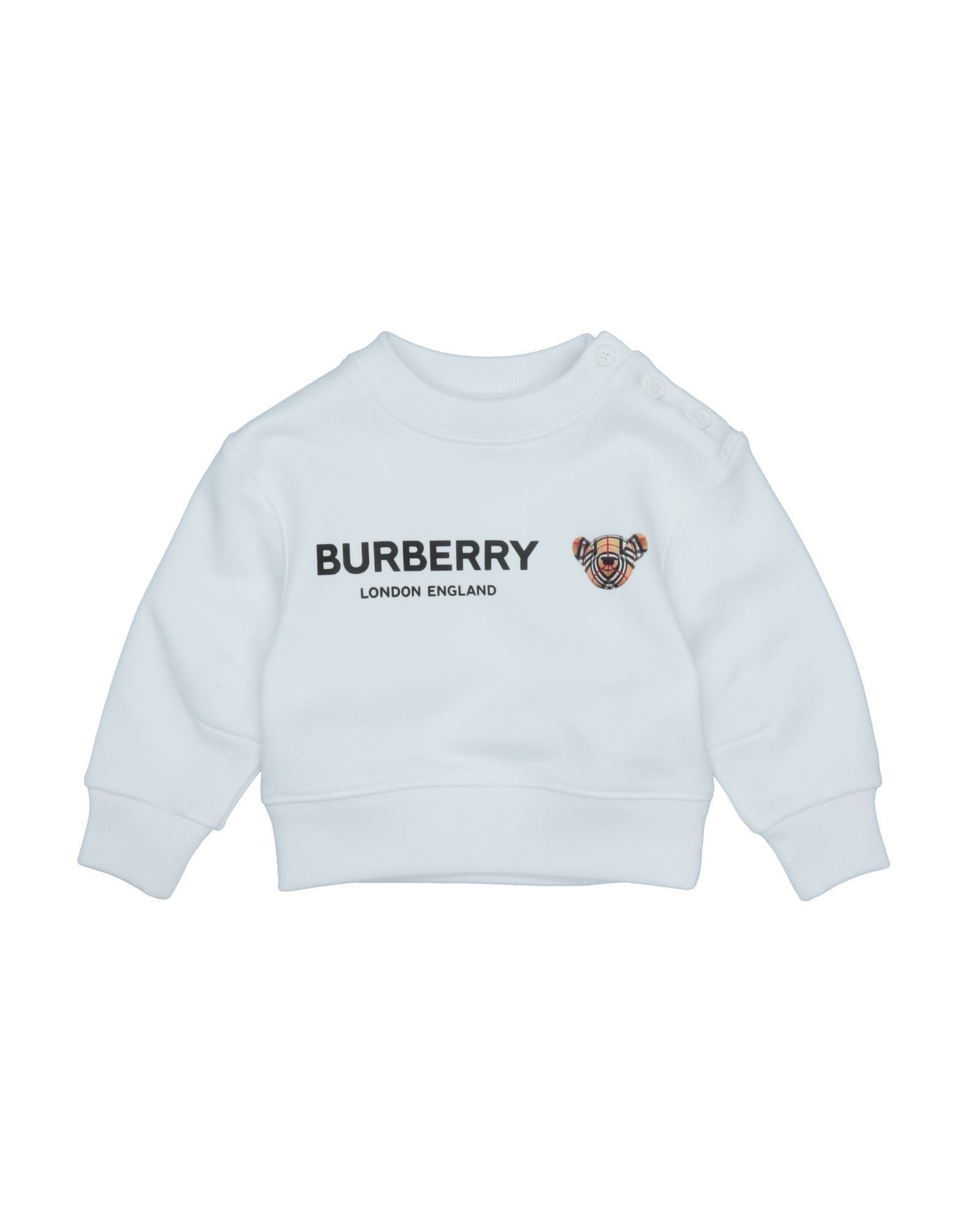 BURBERRY Sweatshirt Kinder Weiß von BURBERRY