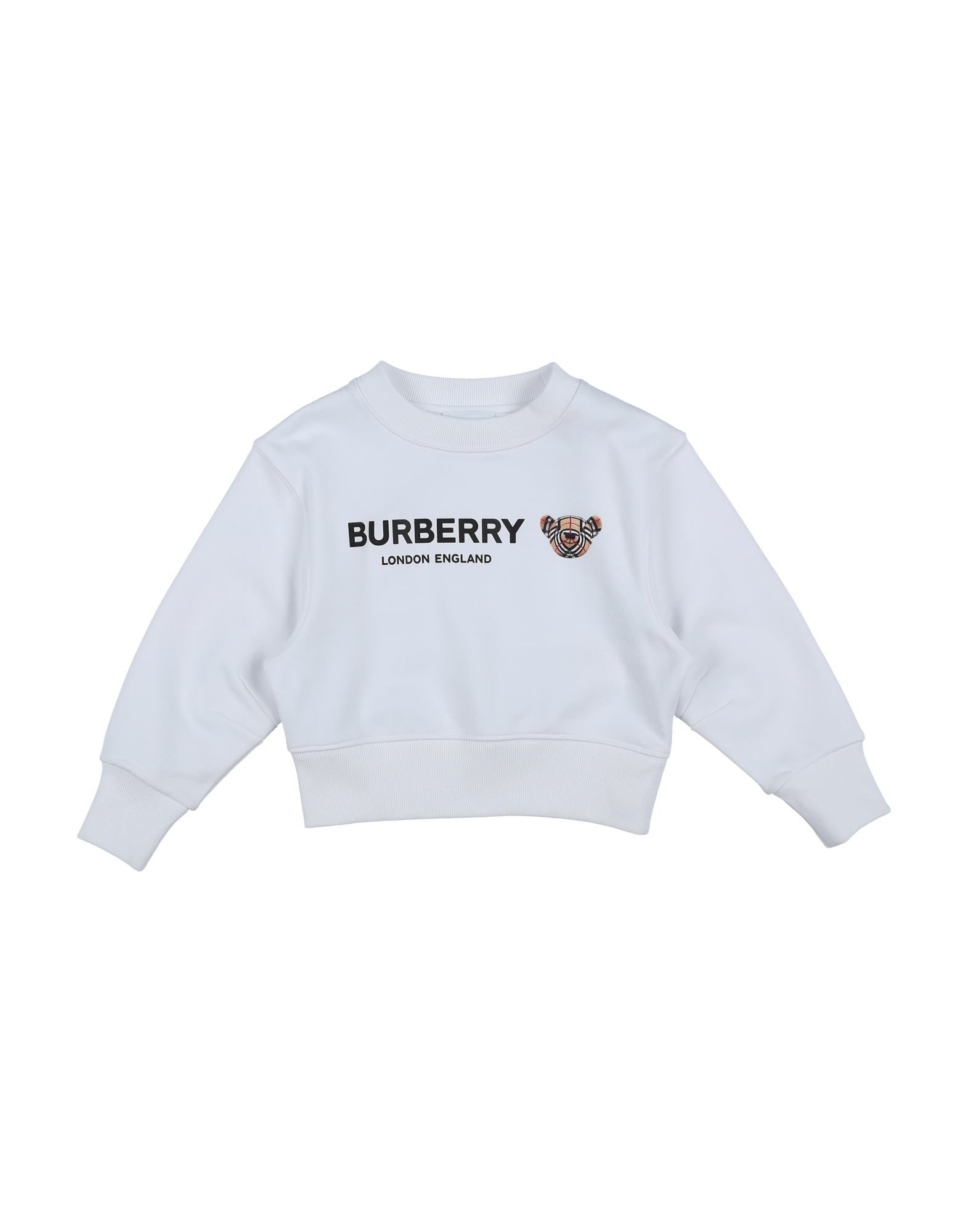 BURBERRY Sweatshirt Kinder Weiß von BURBERRY