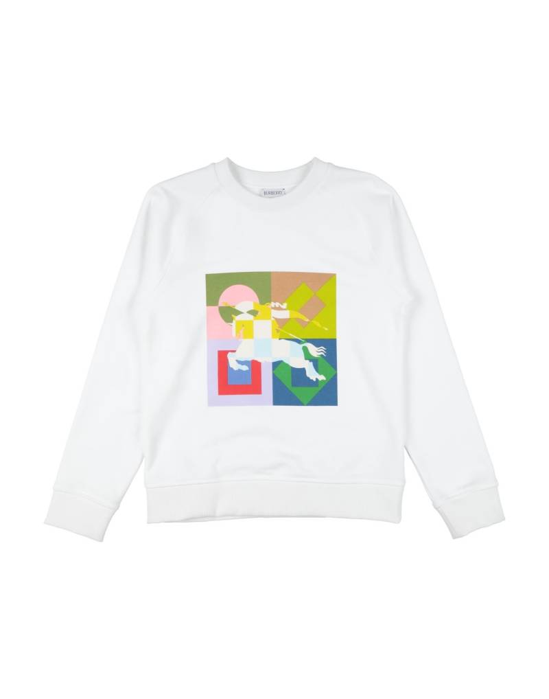 BURBERRY Sweatshirt Kinder Weiß von BURBERRY