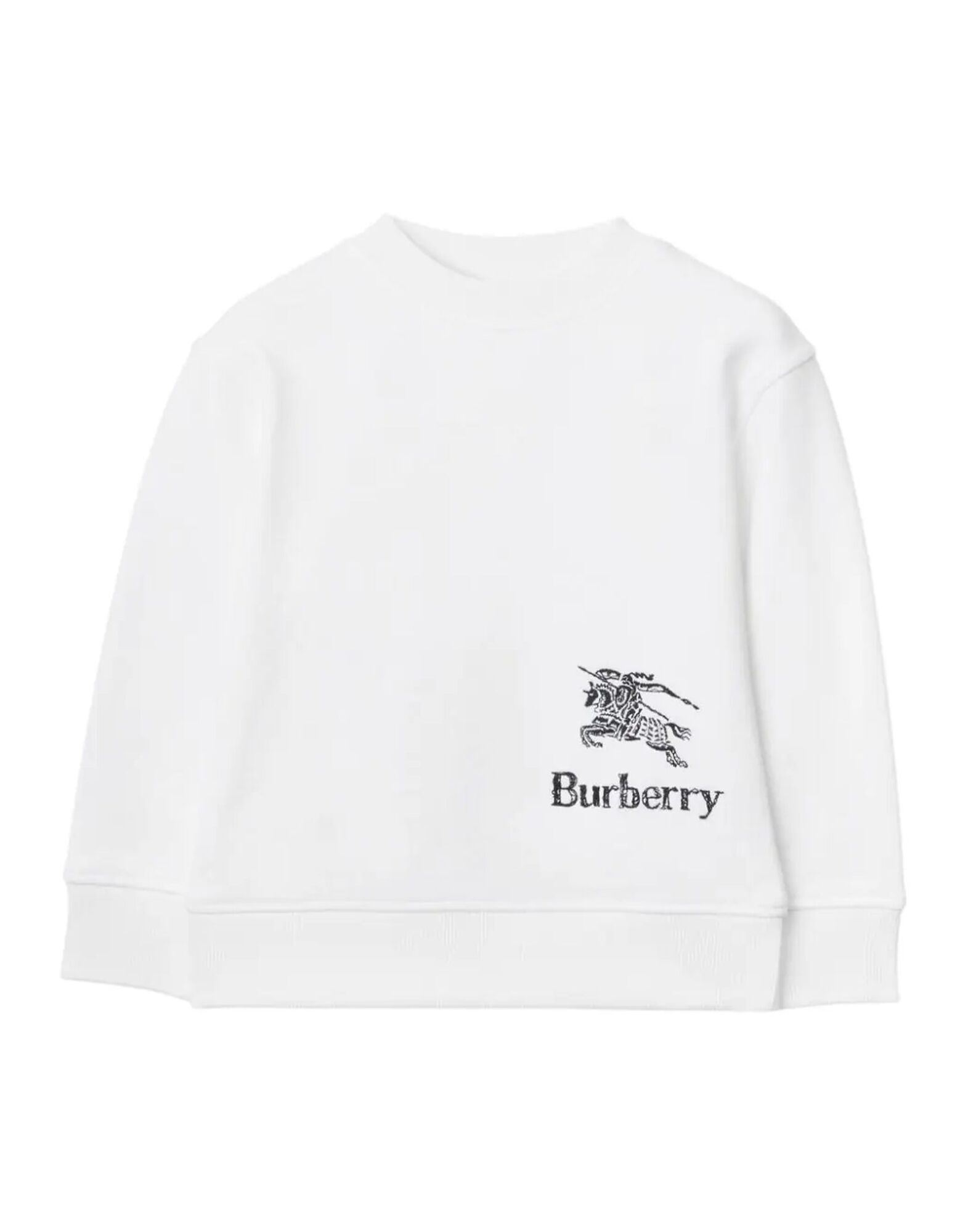 BURBERRY Sweatshirt Kinder Weiß von BURBERRY