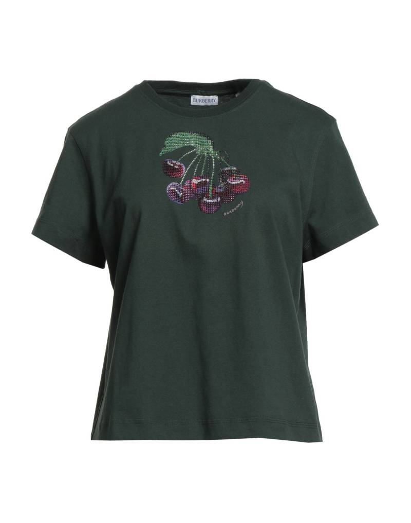 BURBERRY T-shirts Damen Dunkelgrün von BURBERRY