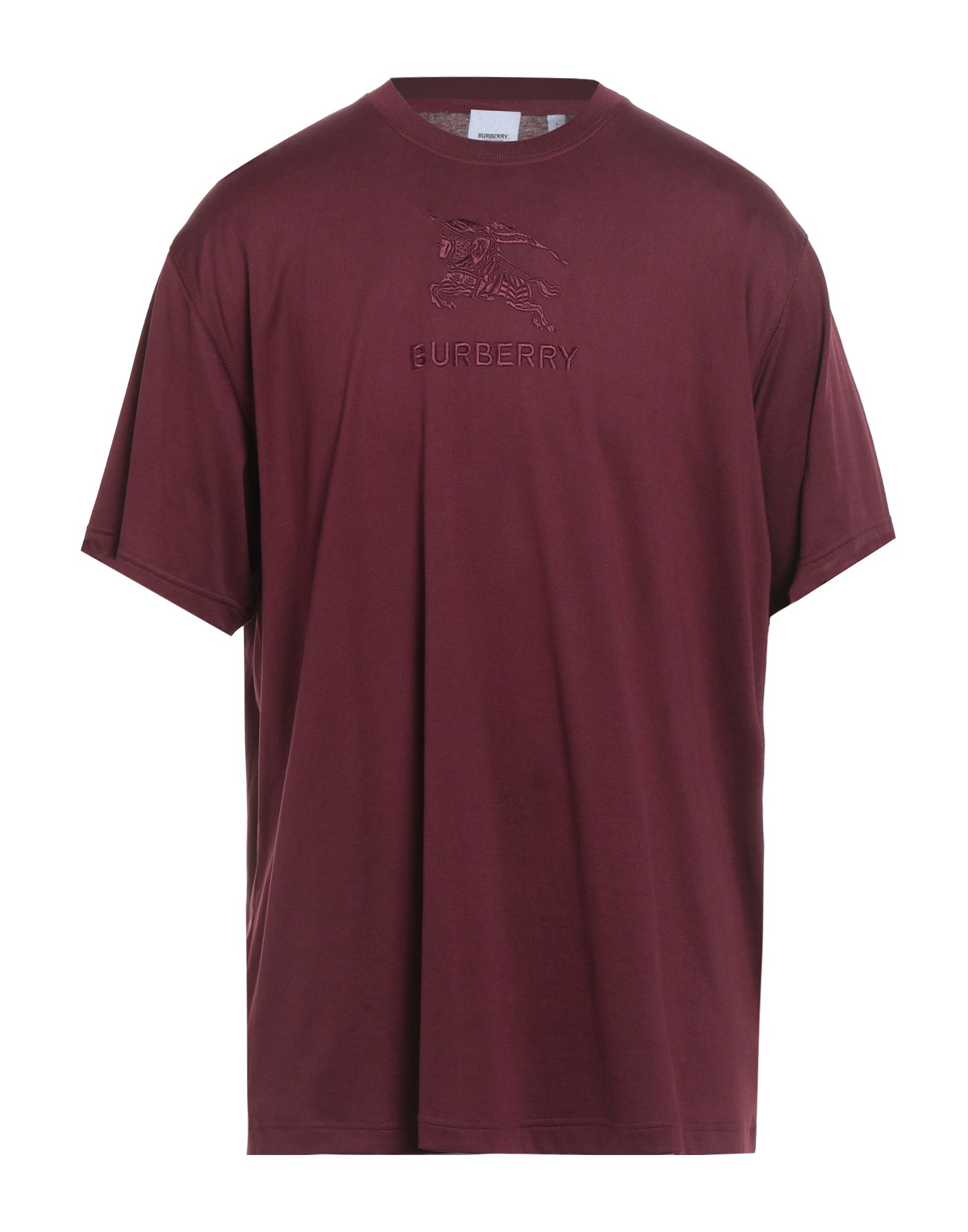 BURBERRY T-shirts Herren Bordeaux von BURBERRY