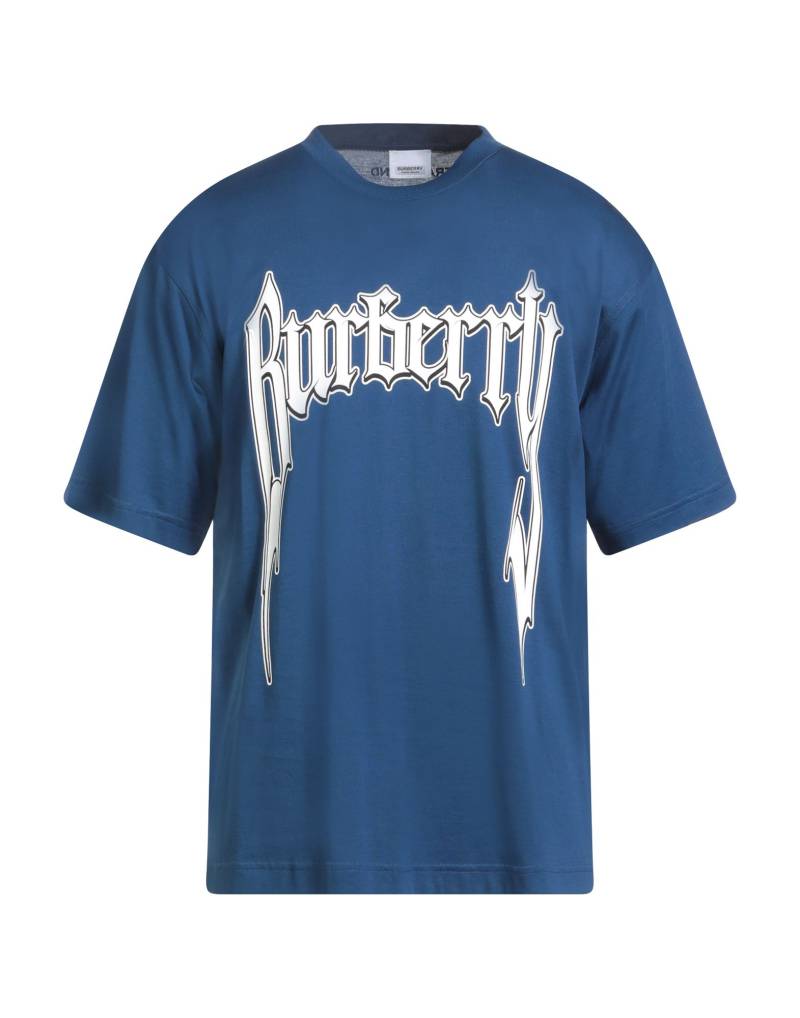 BURBERRY T-shirts Herren Marineblau von BURBERRY