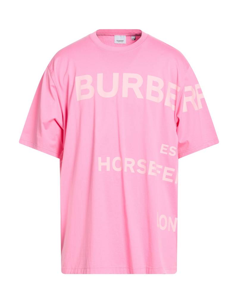 BURBERRY T-shirts Herren Rosa von BURBERRY