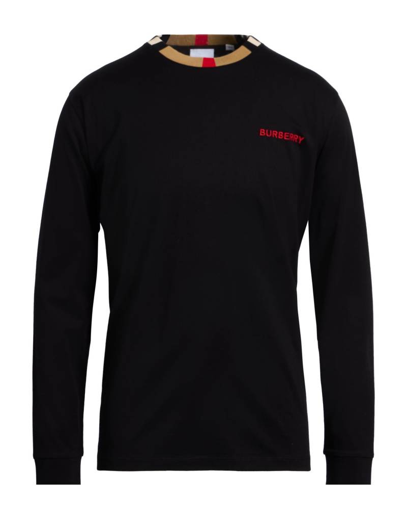 BURBERRY T-shirts Herren Schwarz von BURBERRY
