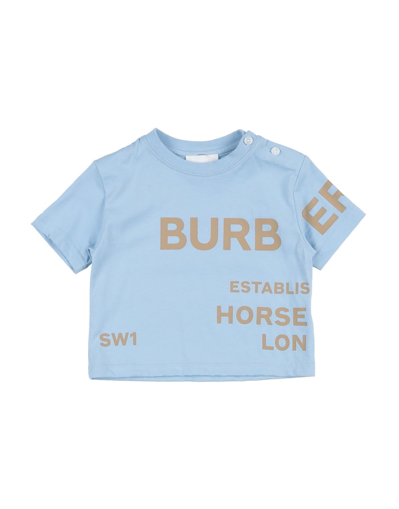 BURBERRY T-shirts Kinder Himmelblau von BURBERRY