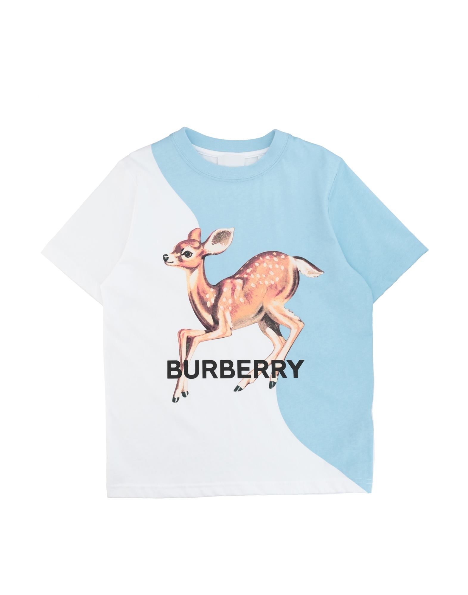 BURBERRY T-shirts Kinder Himmelblau von BURBERRY