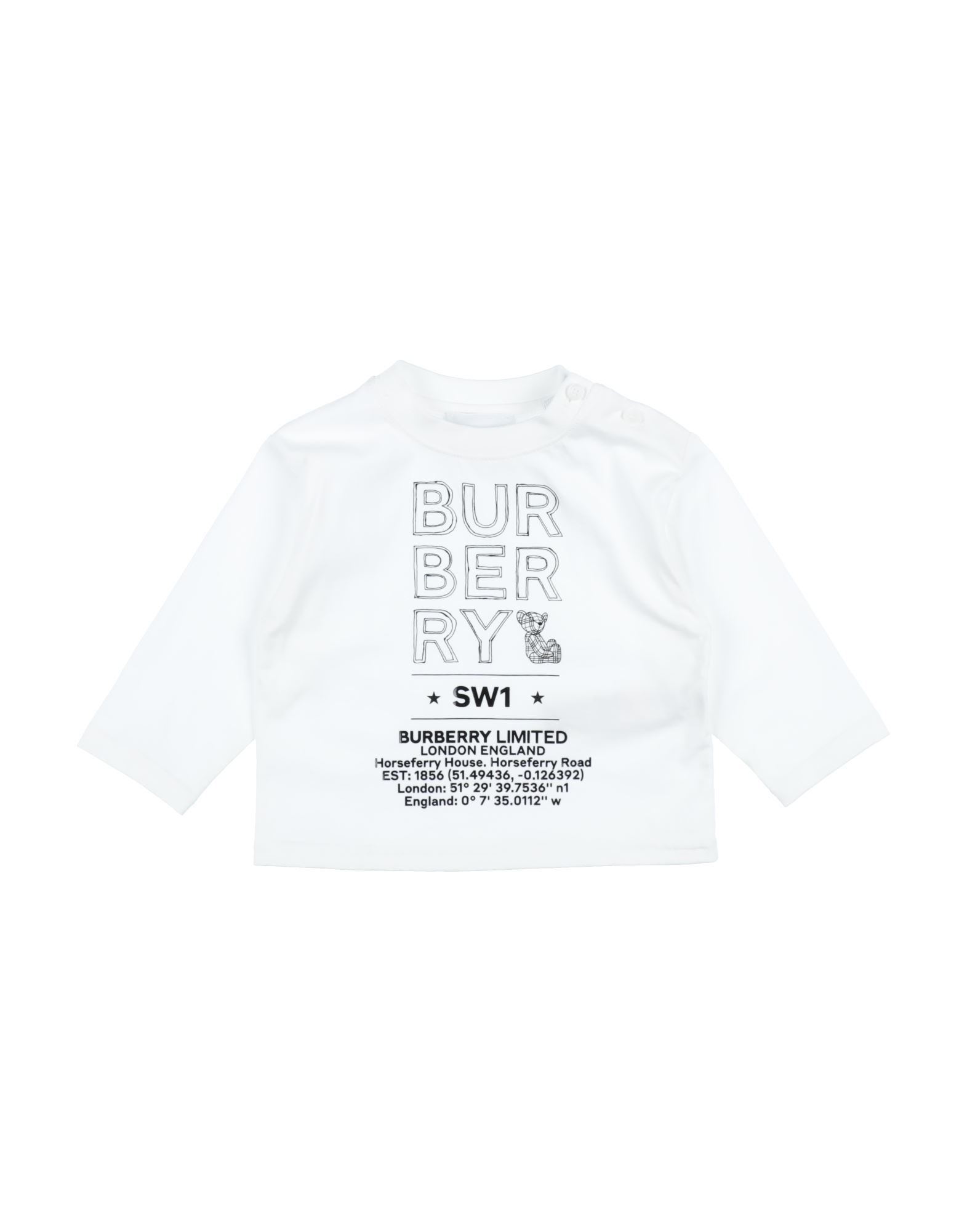 BURBERRY T-shirts Kinder Weiß von BURBERRY