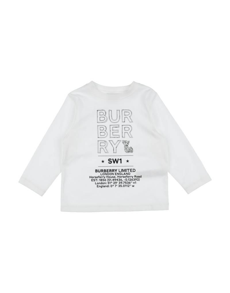 BURBERRY T-shirts Kinder Weiß von BURBERRY
