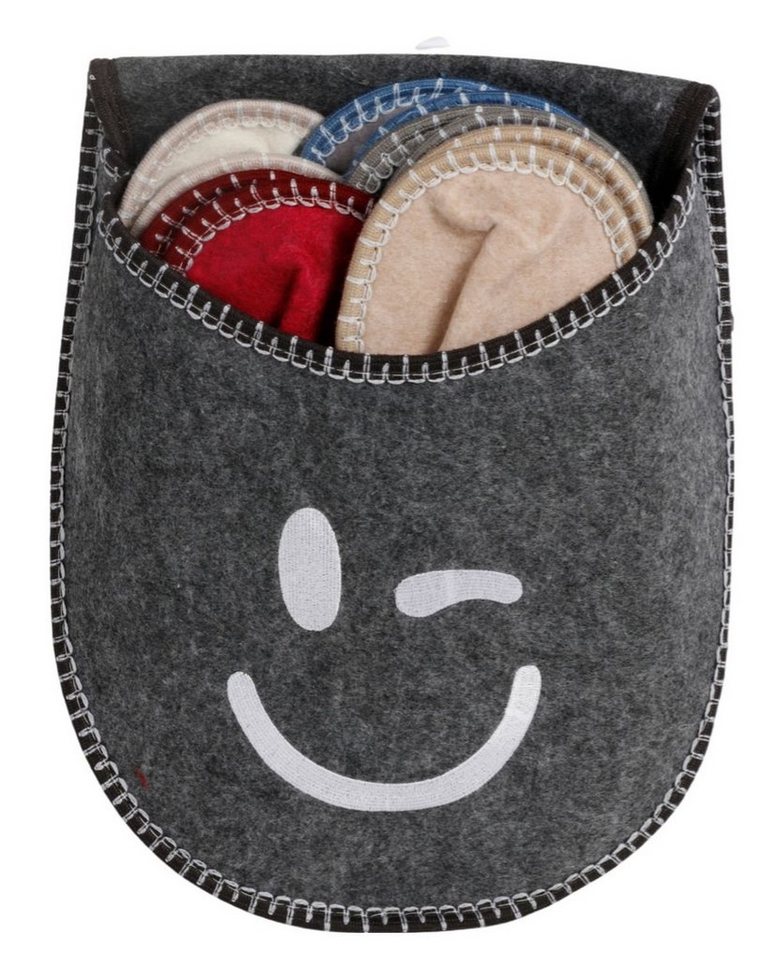 BURI 5 Paar Gästepantoffeln Hausschuhe Filzpantoffeln Pantoffeln Hausschuh von BURI