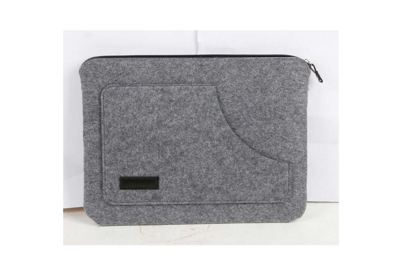 BURI Laptoptasche 12x Filz Aktentasche Grau Business Ordner Laptop Papiere Damen Herren von BURI