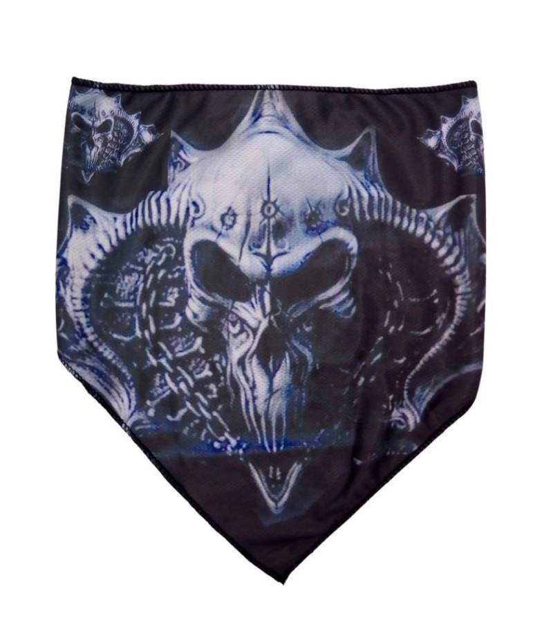 BURI Multifunktionstuch Multifunktionstuch Totenkopf Halstuch Mundtuch Dreieckstuch Kopftuch von BURI