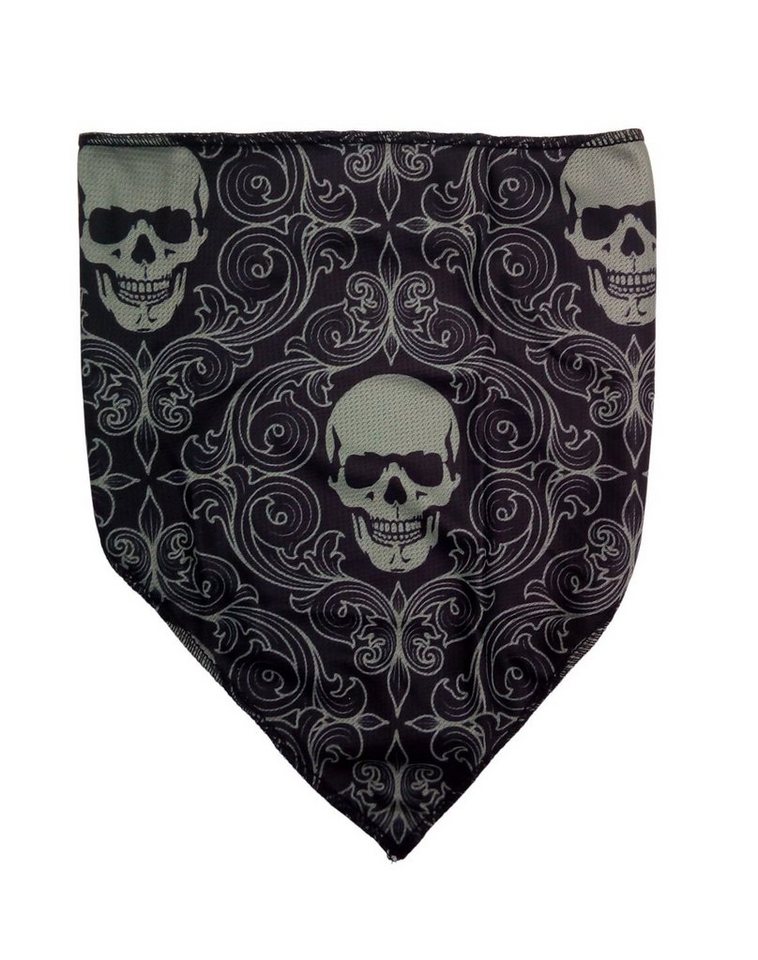 BURI Multifunktionstuch Multifunktionstuch Totenkopf Halstuch Mundtuch Dreieckstuch Kopftuch von BURI