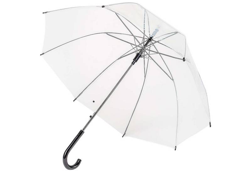BURI Stockregenschirm Transparente Design Automatik Regenschirme 1-4 Stockschirm Schirm von BURI