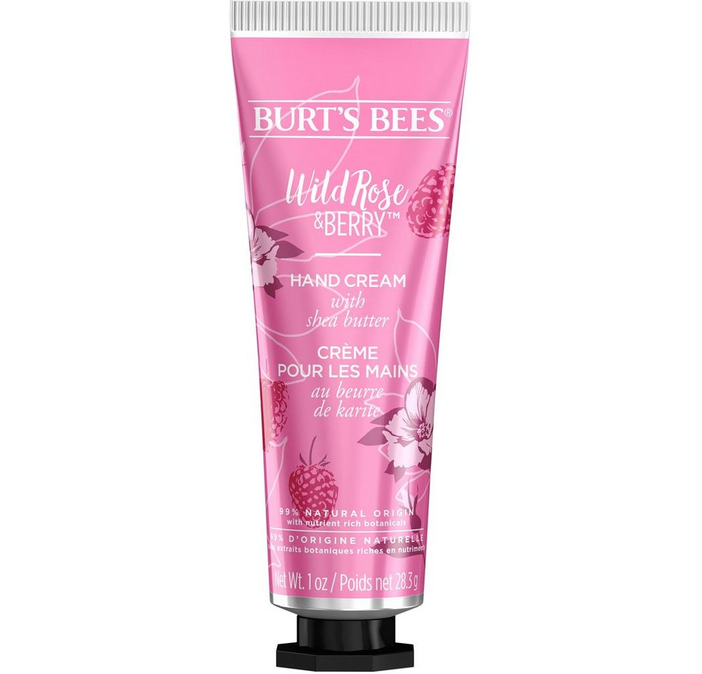 BURT'S BEES Handcreme Wild Rose Beere, 28.3 g von BURT'S BEES