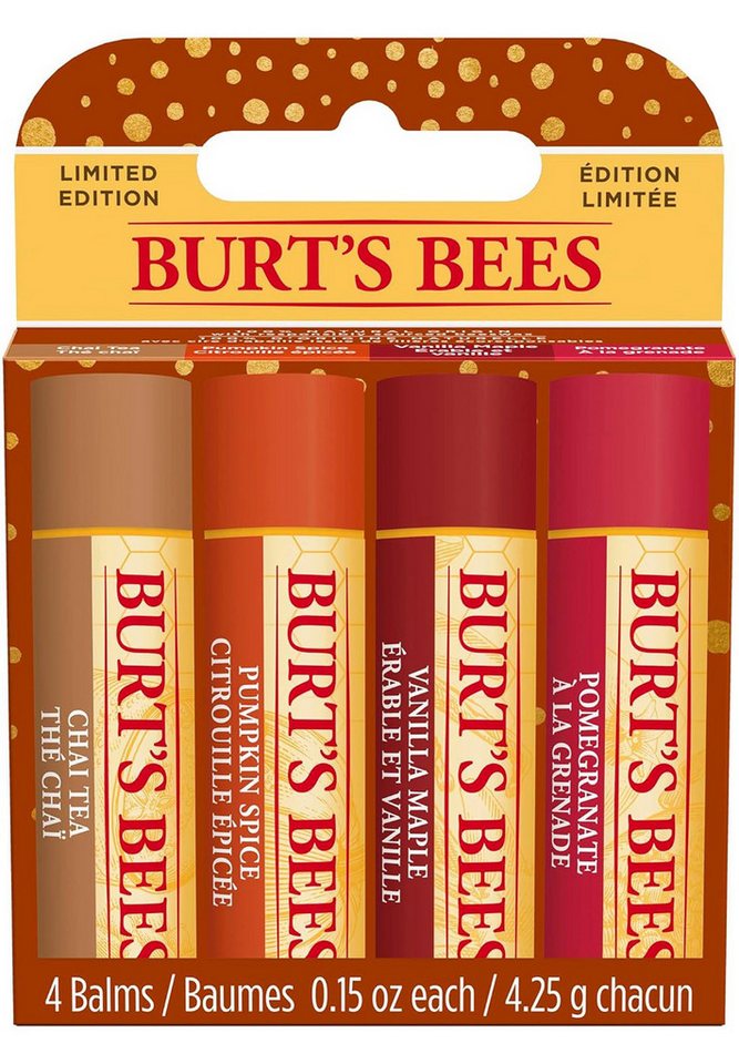 BURT'S BEES Lippenbalsam Edition Fall Four Set, Burt's Bees Lip Balm Bit of Burts von BURT'S BEES
