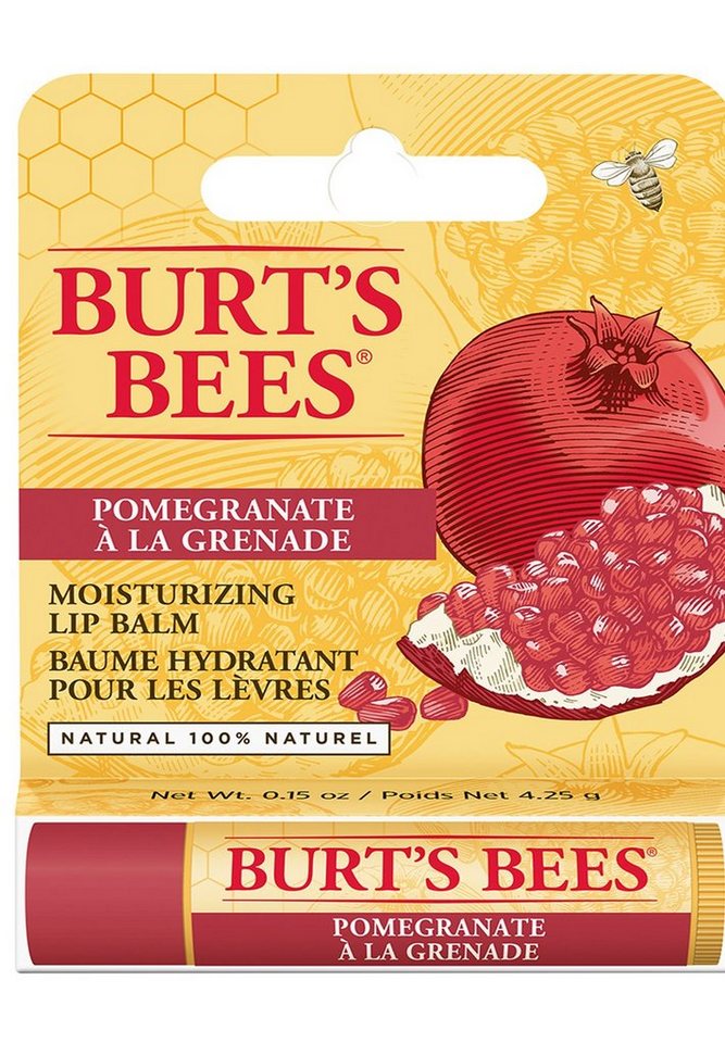 BURT'S BEES Lippenbalsam Pomegranate, Lip Balm Blister 4,25 g von BURT'S BEES