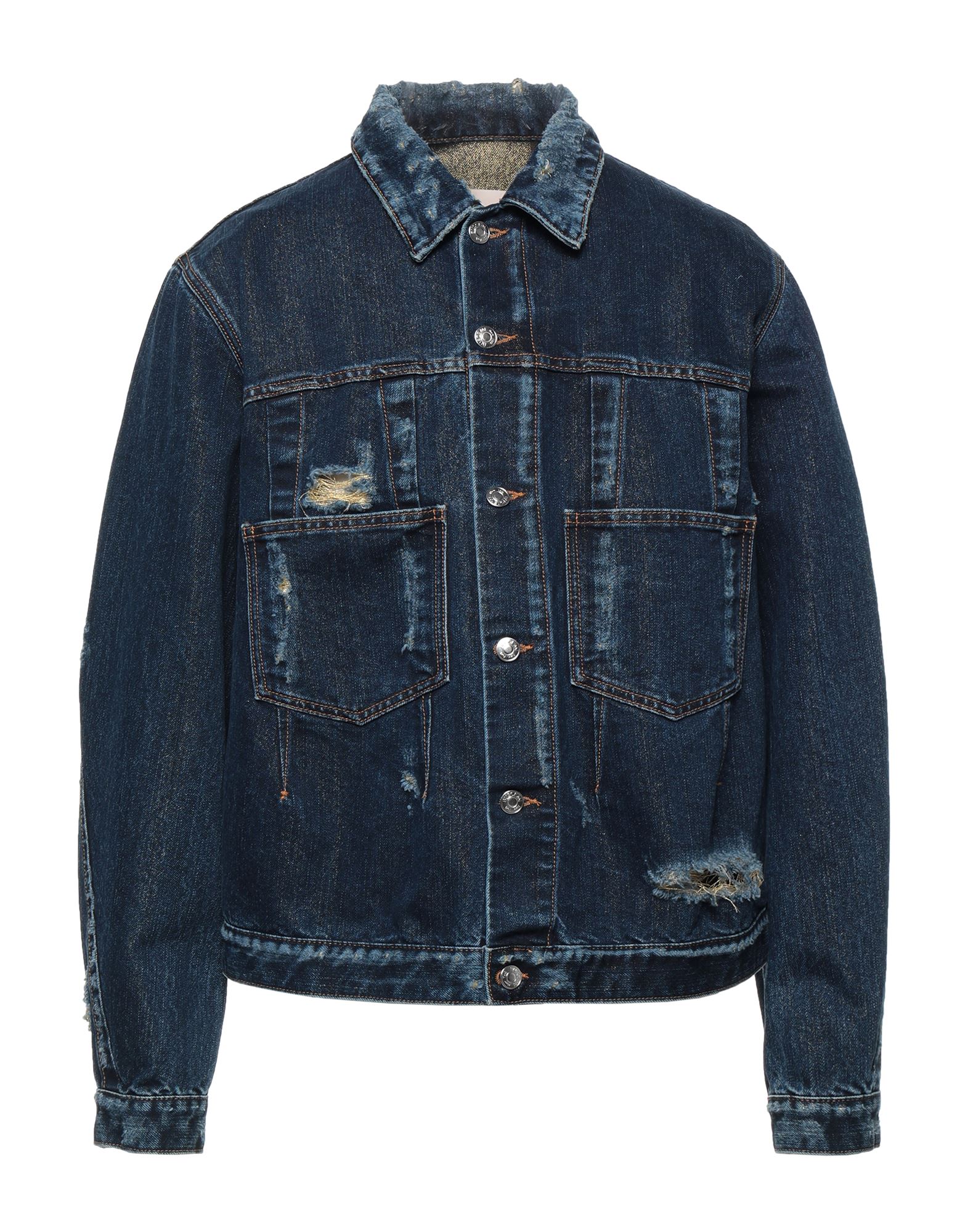 BUSCEMI Jeansjacke/-mantel Herren Blau von BUSCEMI