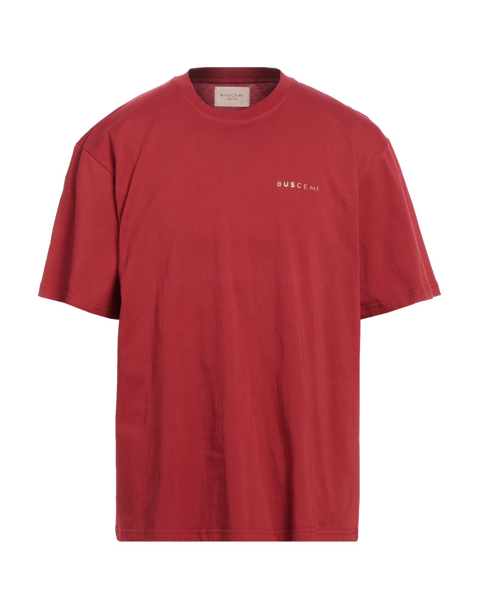 BUSCEMI T-shirts Herren Rot von BUSCEMI