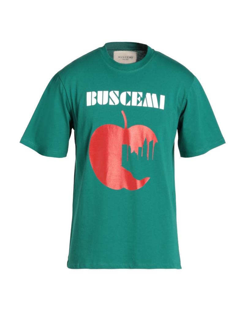 BUSCEMI T-shirts Herren Smaragdgrün von BUSCEMI