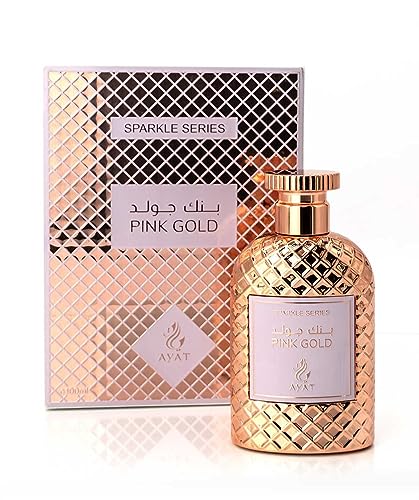 AYAT PERFUMES Eau de Parfum Sparkle-Serie 100 ml Duft Arabian für Frauen – ein sinnlicher orientalischer Duft, entworfen und hergestellt in Dubai (Pink Gold) von BUSINESS SQUARE BS