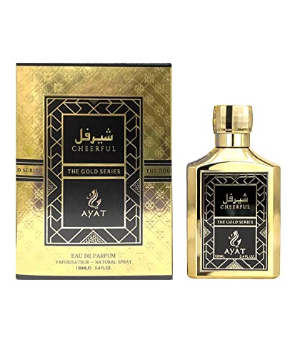 AYAT PERFUMES - Eau de Parfum THE GOLD SERIES 100 ml Ein orientalischer Duft Hergestellt in Dubai (Cheerful) von BUSINESS SQUARE BS