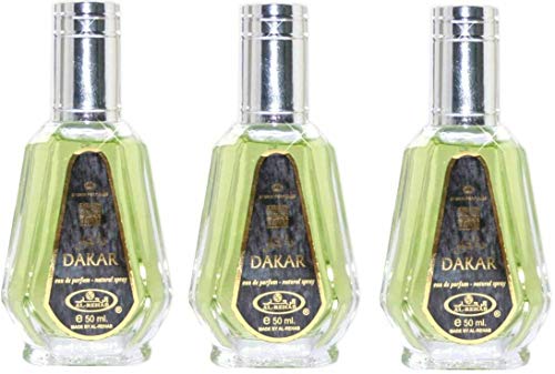 Al Rehab Moschus-Duft, authentisch, 35 ml, hochwertige Qualität, 35 ml, 3 Stück (Dakar) von BUSINESS SQUARE BS