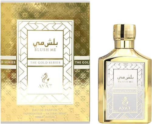 AYAT PERFUMES - Eau de Parfum THE GOLD SERIES 100 ml Ein orientalischer Duft Hergestellt in Dubai (Blush me) von BUSINESS SQUARE BS