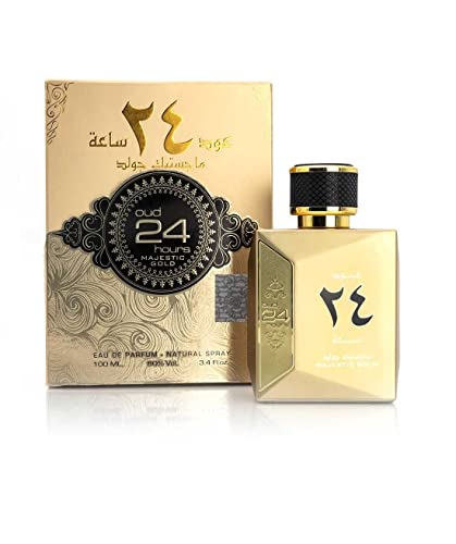 Eau de Parfum OUD 24 HOURS GOLD von Ard Al Zaafaran 100 ml Unisex Ein langanhaltender orientalischer Attar-Duft mit einem arabischen Hauch von Oud-Akzent von BUSINESS SQUARE BS