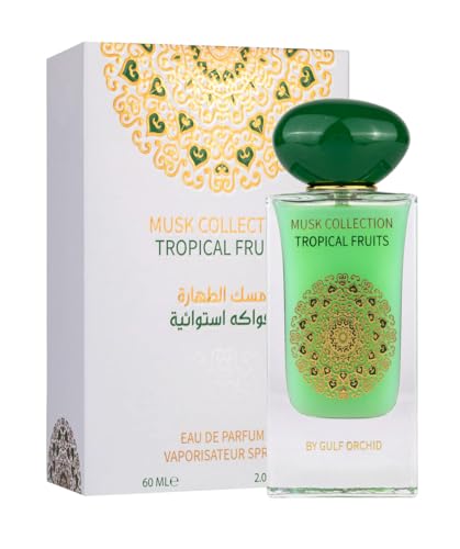 Gulf Orchid – Eau de Parfum Moschus Collection 60 ml arabischer Duft für Männer und Frauen – ein sinnlicher orientalischer Duft, entworfen und hergestellt in Dubai (Tropical Fruits) von BUSINESS SQUARE BS