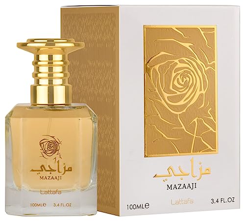 MAZAAJI Eau de Parfum 100ml Damenduft Attar Oriental aus Dubai in arabischer Note Blumig, süß-frisch, pudrig, weißer Moschus Damenparfüm von BUSINESS SQUARE BS