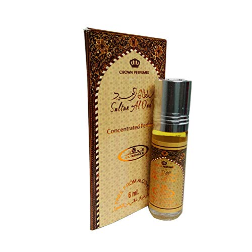 Musc Parfum Al Rehab SULTAN AL ALD 6ml 100% Öl NOTEN: Agarholz, würzige Nüsse, blumige Nüsse, Vanille, Muske und holzige Nüsse von BUSINESS SQUARE BS