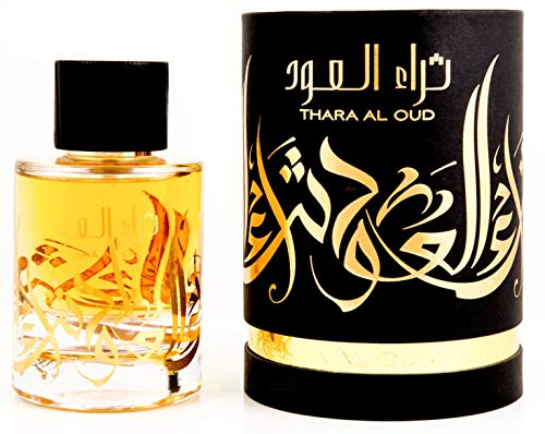 Parfüm THARA AL OUD 100 ml Eau de Parfum Herren Attar Halal Arabisch Oud Unisex Orientalisch Moschus Frau ANMERKUNGEN: Vanille, Kardamom, Oudholz, Sandelholz, Bernstein und Leder von BUSINESS SQUARE BS