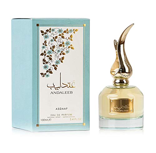 Parfum ANDALEEB 100 ml Eau de Parfum Attar Halal Arab Old Unisex Orient Muskus Frau HINWEISE: Bernstein, Muskus, Sandelholz, Karamell, Gourmand von BUSINESS SQUARE BS