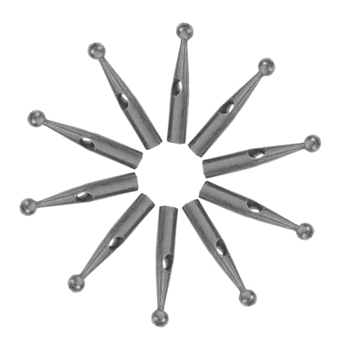 BUTIFULSIC 10 Stück Pack Metall Regenschirm Endkappen Ersatzteile für Reparatur von Faltregenschirmen Einsetzbare Schirmperlen für Verschiedene Regenschirmtypen Einfache Installation und von BUTIFULSIC