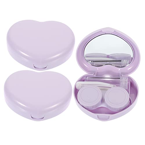 BUTIFULSIC 3 Sätze Kontaktlinsenbehälter Contact Lenses case Box für Augenlinsenbehälter weiße auch Brillenset Augenlinsen-Organizer Kleiner Kontaktlinsenhalter Container von BUTIFULSIC