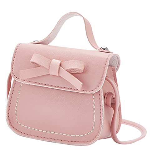 BUTIFULSIC Umhängetasche Für Kinder Handtasche Mit Schleife Geldbörse Mit Schleife Taschen Geschenke Schleife Umhängetasche Umhängetaschen Mädchen Pu-Leder Persönlichkeit Geschenktasche von BUTIFULSIC