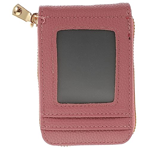 BUTIFULSIC kreditkartenhalter Credit Card Holder Zip Kartenhalter mit Reißverschluss Kartenetui Mini-Container ID-Brieftasche Kreditkarteninhaber praktische Kartentasche Visitenkarte von BUTIFULSIC