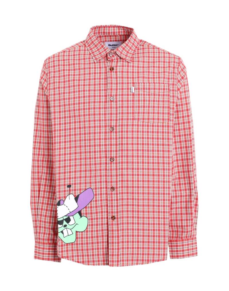 BUTTER GOODS Hemd Herren Rot von BUTTER GOODS