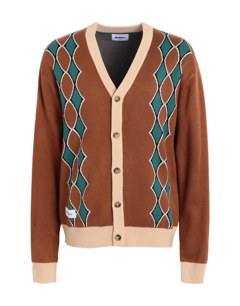 BUTTER GOODS Strickjacke Herren Braun von BUTTER GOODS