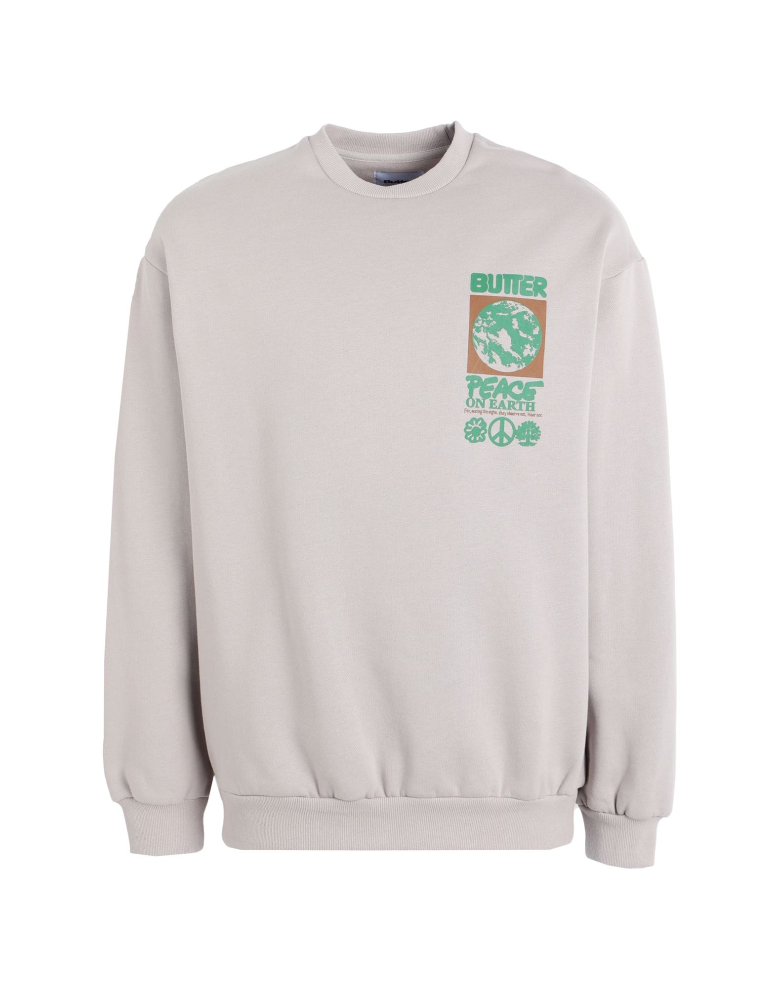 BUTTER GOODS Sweatshirt Herren Hellgrau von BUTTER GOODS