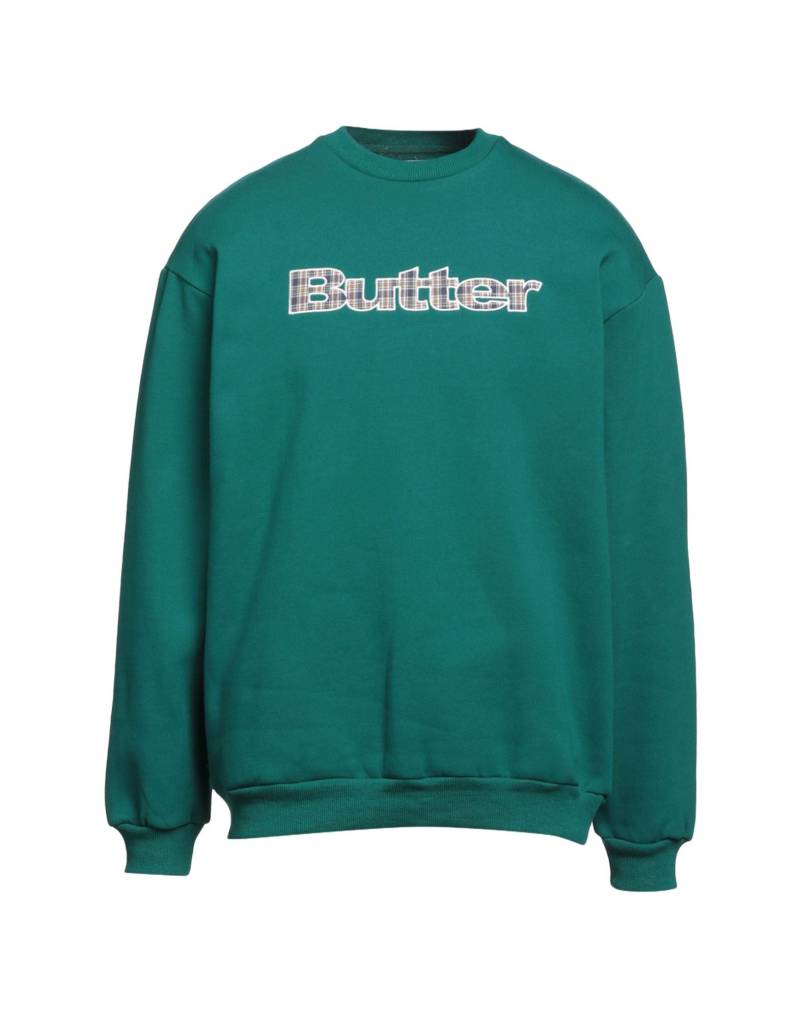 BUTTER GOODS Sweatshirt Herren Smaragdgrün von BUTTER GOODS
