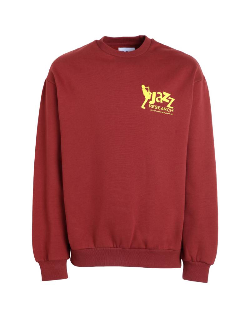 BUTTER GOODS Sweatshirt Herren Ziegelrot von BUTTER GOODS