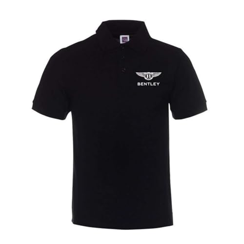 Herren-T-Shirts, Für Bentley Continental GT/Continental GTC 2003-2023 Leichte Comfortable Kurzarm Herren-Aktiv-T-Shirts personalisiertes Halbarm Top Auto Kleidung,C-XXXL von BUVBRJDR