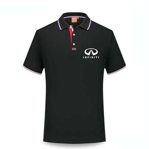 Herren-T-Shirts, Für Infiniti QX55 SUV 2021-2023 Leichte Comfortable Kurzarm Herren-Aktiv-T-Shirts personalisiertes Halbarm Top Auto Kleidung,D-XXL von BUVBRJDR