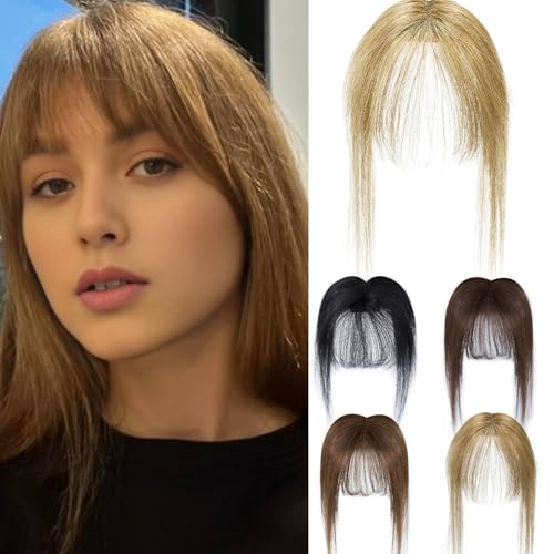 Clip in Fringe 100% menschliches Haar Bangs Clip in 360 3D Abdeckung Fringe für Frauen Täglich Tragen Schwarz Clip in Fringe 100% menschliches Haar Bangs Clip in 360 3D Abdeckung Fringe für Frauen Täglich Tragen Schwarz von BUYOGET