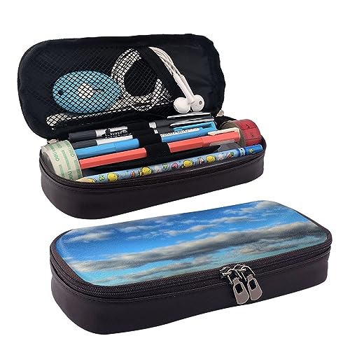 BUYQKANXX Federmäppchen mit Fantasy-Farm-Traktor-Druck, PU-Leder, kompakt und vielseitig, Schreibwaren-Organizer, niedliche Federmäppchen, Bleistift-Organizer mit Reißverschluss, Schwarz , BUYQKANXX Federmäppchen mit Fantasy-Farm-Traktor-Druck, PU-Leder, kompakt und vielseitig, Schreibwaren-Organizer, niedliche Federmäppchen, Bleistift-Organizer mit Reißverschluss, Schwarz , von BUYQKANXX