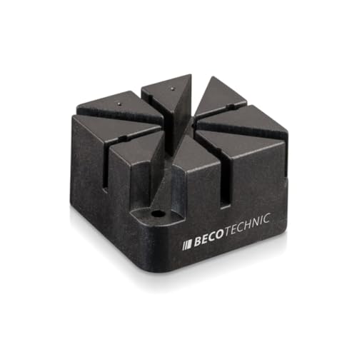 BUZZUFY Beco Schwarzer Halter für Uhrenarmbänder und Armbänder flache Version mit Löchern, Schwarz von BUZZUFY